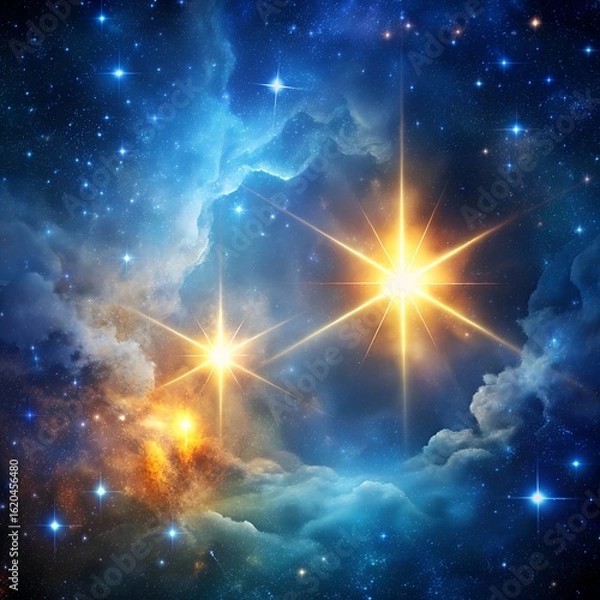 Obraz abstract space background