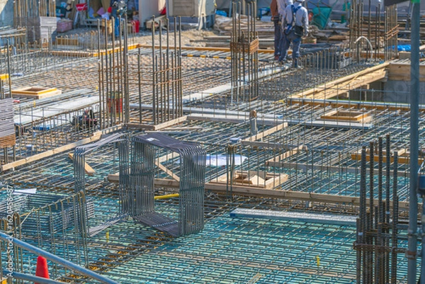 Fototapeta 建設現場の風景