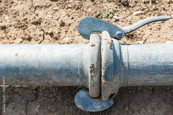 Obraz coupling of a irrigation system