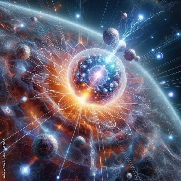 Obraz Cosmic Ray positive electric charge