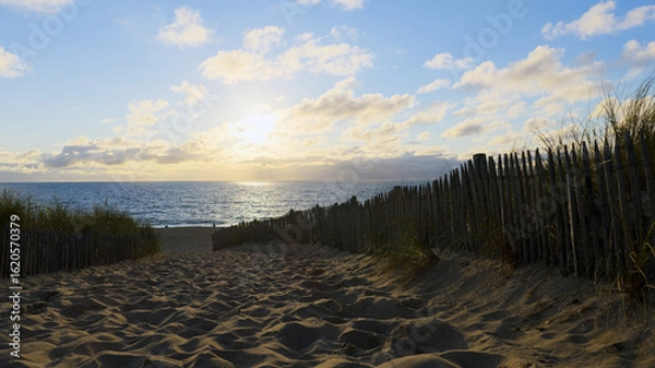 Obraz Allée vers la mer