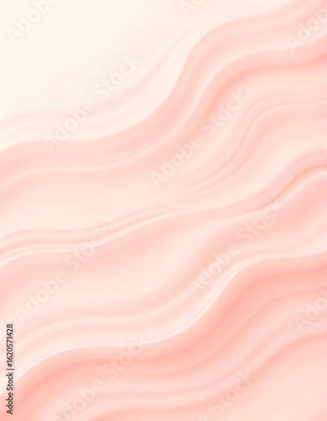Obraz Soft pink fabric waves with subtle texture