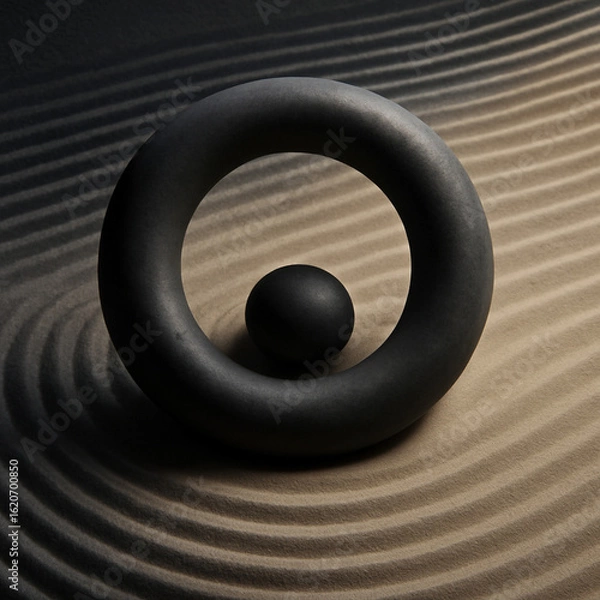 Obraz yin yang symbol