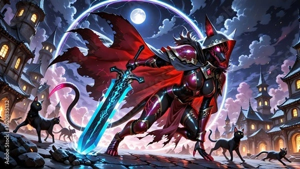 Obraz 鉄血の魔王と配下の軍勢