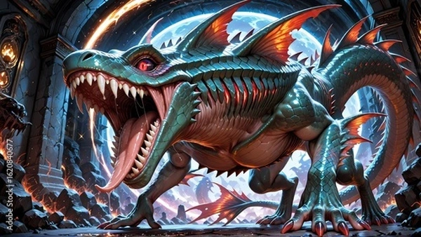 Obraz 雷光の魔竜