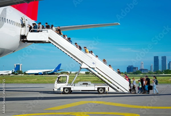 Obraz Boarding People