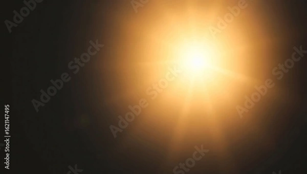 Fototapeta Blurred rainbow refraction overlay effect. Light lens prism effect on black background. Holographic reflection, crystal flare leak shadow overlay. Colorful rainbow disco ball light