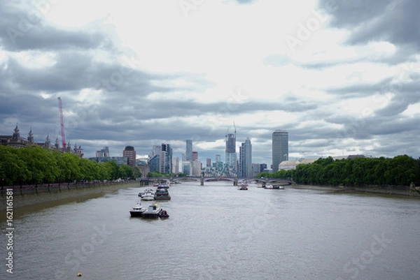 Obraz river thames river