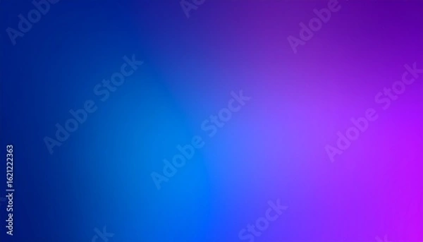 Fototapeta Smooth Gradient Transition from Deep Blue to Vibrant Magenta with Soft Light Diffusion.