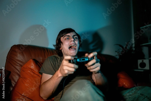 Fototapeta video game freakout
