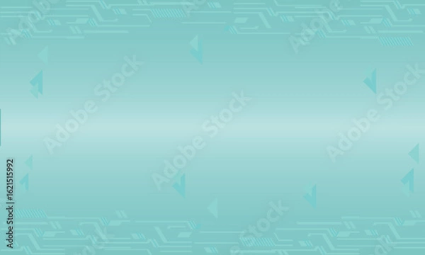 Fototapeta Futuristic Tech Background – Digital Circuit Abstract Template for Technology and Innovation
