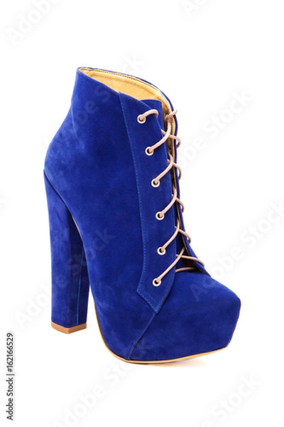 Obraz uzun mavi ayakkabı