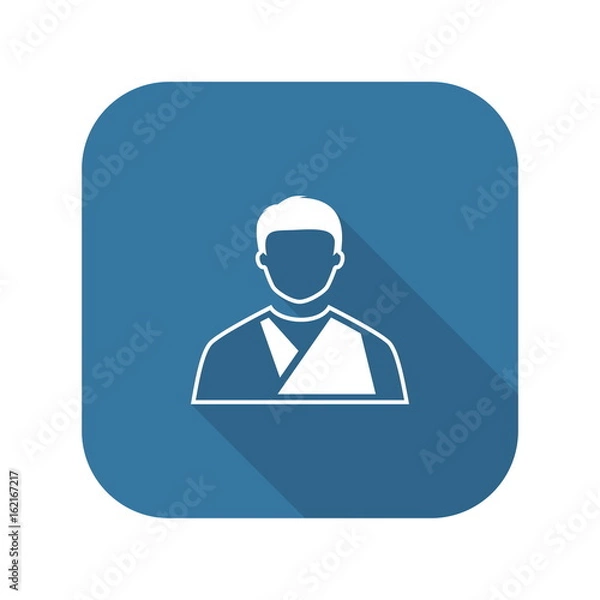 Obraz Orthopedics Icon. Flat Design.