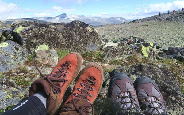 Obraz Relaxing trek