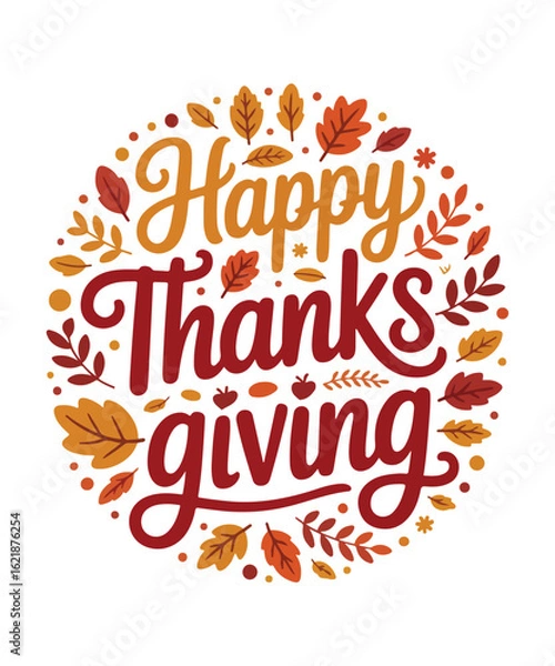 Obraz Happy thanksgiving