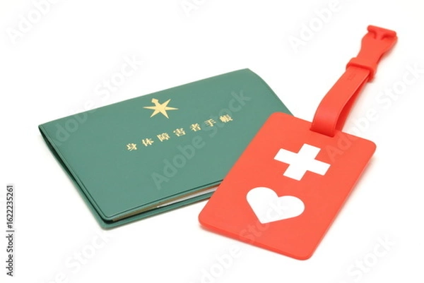 Obraz 身体障害者手帳とヘルプマーク