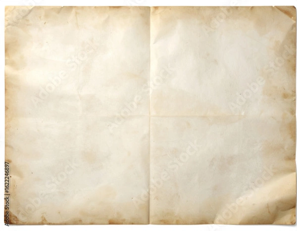 Fototapeta 古びた紙のテクスチャ素材/Old paper texture material