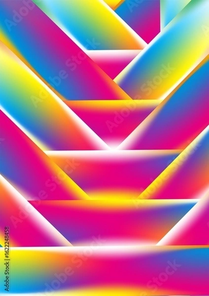 Fototapeta Colorful background images used in graphic design.
