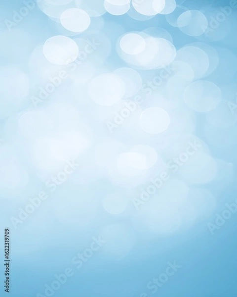 Obraz Abstract light blue bokeh background image