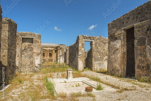 Fototapeta Pompeii ruins, UNESCO World Heritage Site, Campania region, Italy