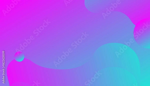 Fototapeta Purple wavy abstract background. Eps10 vector 