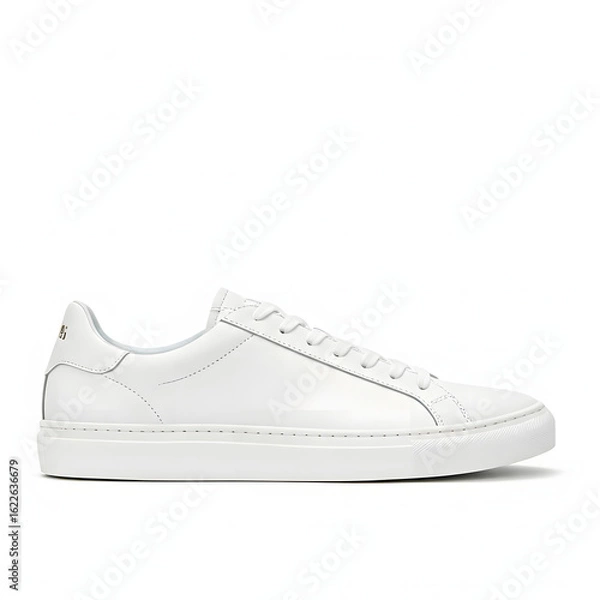 Obraz white sneaker on white background