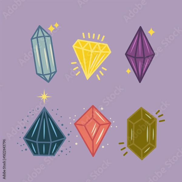 Obraz Bohemian Magical Mystical Crystal Gem