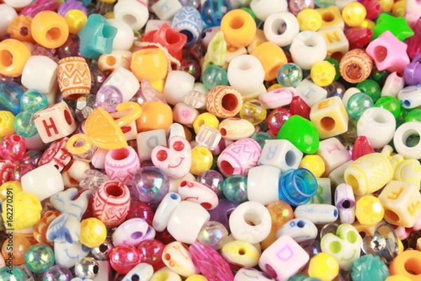 Fototapeta Разноцветный биссер