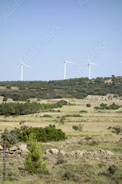 Fototapeta Around the village of Pina de Montalgrao in Castellon