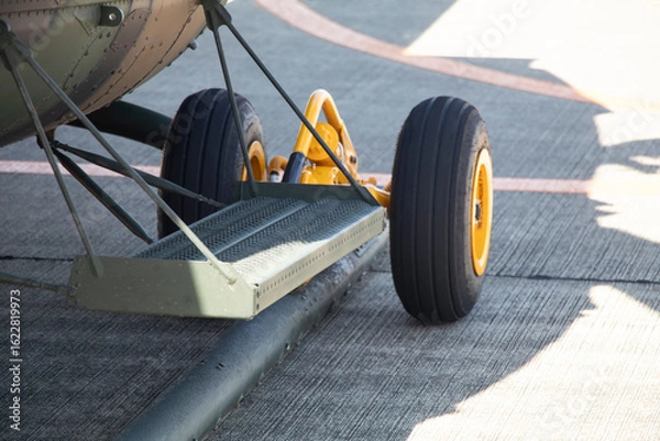 Obraz ヘリコプターのハンドリングホイール