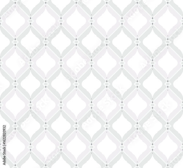 Obraz Damask pattern. Tile pattern. Ceramic tile vector seamless. decorative ornament backdrop baroque style. Royal wallpaper. Victorian background.