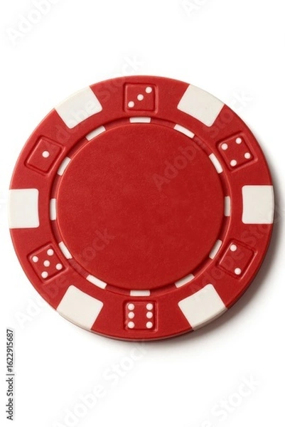Fototapeta Chip on Casino Table