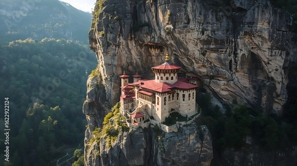 Obraz Macedonias Most Instagrammable Church on a Cliffside