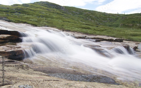Obraz Smooth water stream in Norway