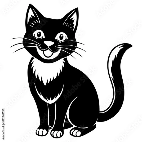 Obraz smiling cat