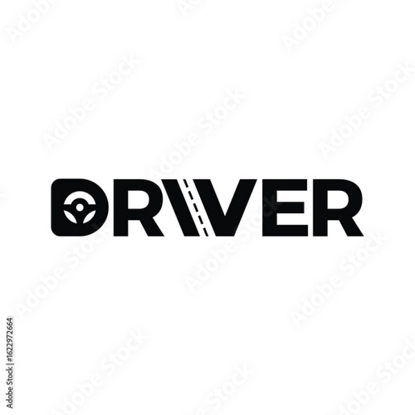 Obraz Driver Logo Vector Art, Icons, and Graphics.