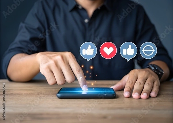 Obraz Boost Engagement with Social Media Mastery