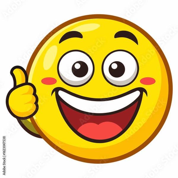 Fototapeta World Smile Day poster. Vector