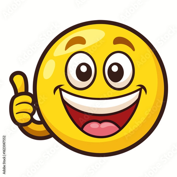 Fototapeta World Smile Day poster. Vector