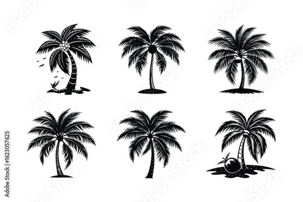 Fototapeta Palm Tree Bundle