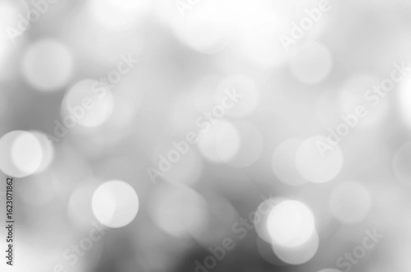 Obraz Grey abstract bokeh background blur