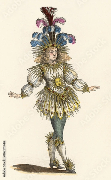 Fototapeta Louis XIV 'Le Roi Soleil. Date: 1638-1715