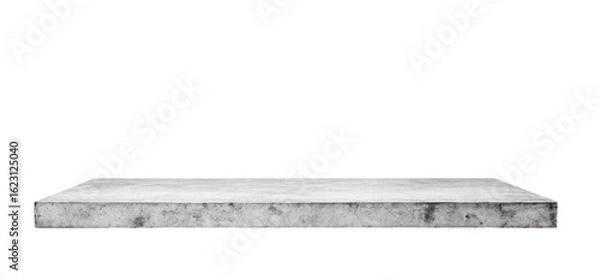 Fototapeta Empty gray concrete slab