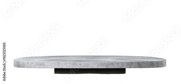 Fototapeta Gray, Oval, Flat Surface