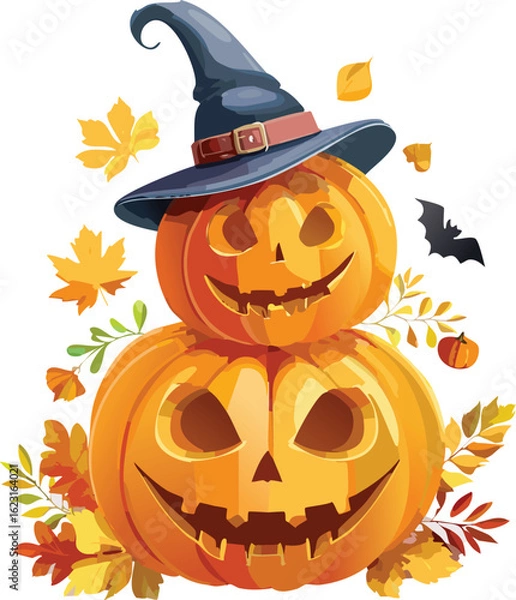 Obraz spooky pumpkin 