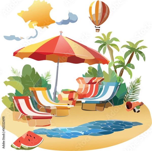 Obraz its summer time