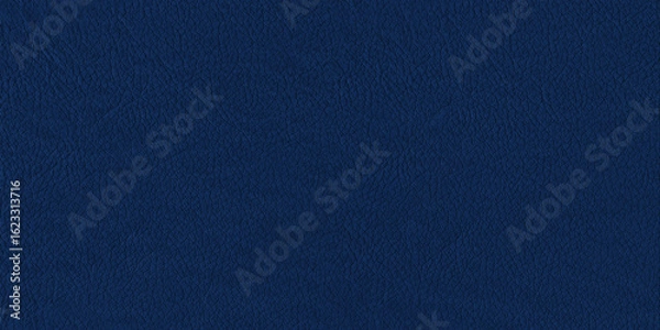 Obraz Dark Navy blue leather - background texture pattern