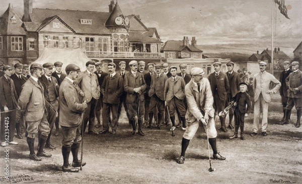 Obraz 1st Golf International. Date: 1902