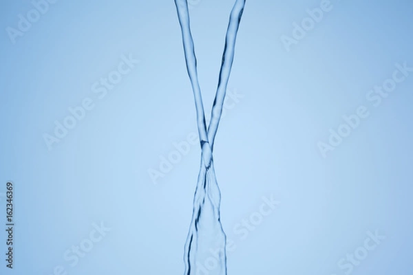 Fototapeta 交差する水