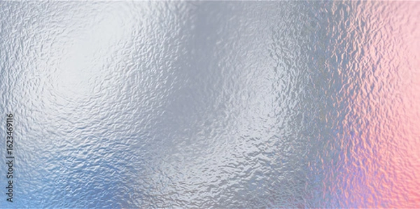 Obraz Window glass surface abstract gradient, foil texture effect background